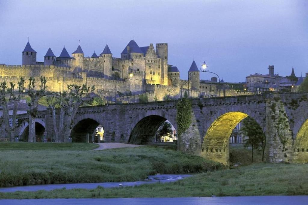Maison Sur Les Hauteurs De Carcassonne Eksteriør billede